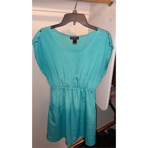 Teal dress